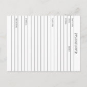 Passieflower Materia Medica Kruidenstudie Kaart (Achterkant)