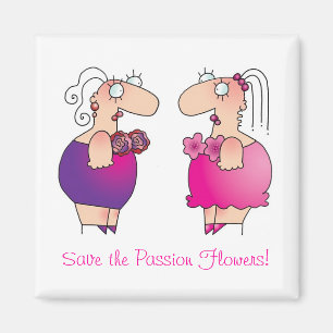 PASSIESTROMEN! Borstkanker Awareness Magnet Magneet