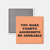 Passieve agressieve magneet (Voorkant / Achterkant)