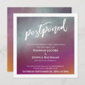 passievrucht ombre uitgestelde bruiloft Kaart (Voorkant / Achterkant)