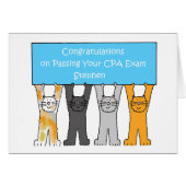 Passing CPA Exam Stephen, Personnalisé. (Devant horizontal)