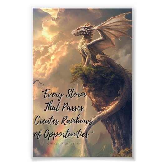 Passing Stormen fotoprint Foto Afdruk (Voorkant)