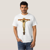 Passion de Jésus Crucifix du Christ T-shirt (Devant entier)