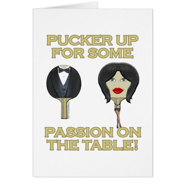 Passion de Tableau de ping-pong (Devant)