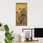 Passion du Christ - Andrea Vanni Poster des Beaux- (Bureau à domicile)