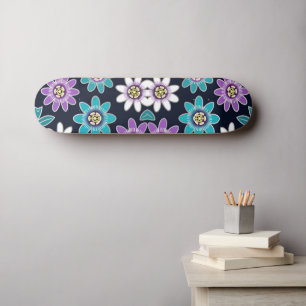 Passion Fleur Floral Design Skateboard