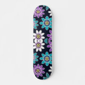 Passion Fleur Floral Design Skateboard (Devant)