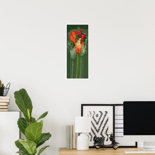 Passion Flower #6 Poster (Thuiskantoor)