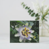 Passion Flower Briefkaart (Staand voorkant)