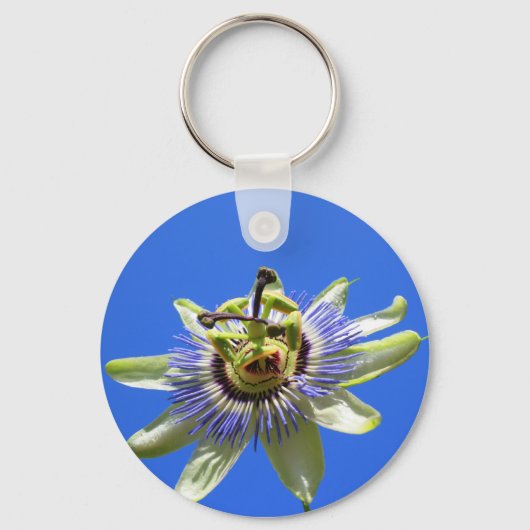 Passion Flower Sleutelhanger (Voorkant)