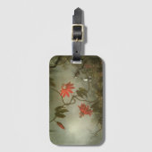 Passion Flowers en Hummingbird van Martin J Heade Bagagelabel (Voorkant (verticaal))