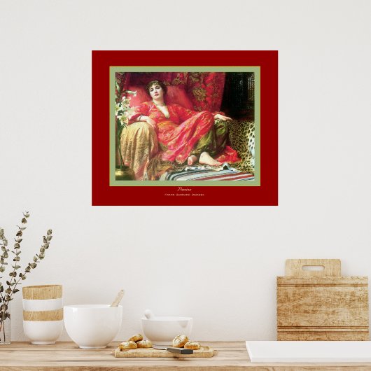 Passion~ Frank Bernard Dicksee Poster (Keuken)