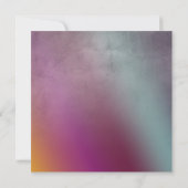 Passion Fruit Nieuw plan Uitgestelde bruiloft Kaar Kaart (Achterkant)