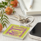 Passion Fruit Sleutelhanger (Voorkant Rechts)