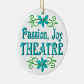 Passion Joy Theater Keramisch Ornament (Rechts)