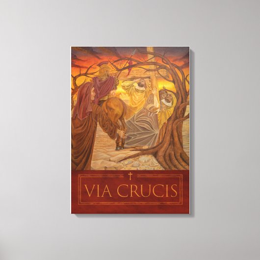 Passion of Christ Canvas Afdruk (Voorkant)