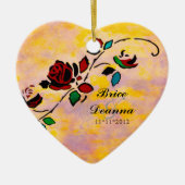 Passion Pineeres Wedding Favor Ornament (Voorkant)