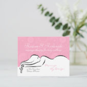 Passion Pink Darla Postcard Briefkaart (Staand voorkant)