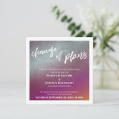 Passion Plan Fruit Changer Carte Mariage reportée (Debout devant)