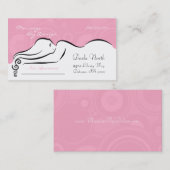 Passion rose Carte de visite Darla (Devant / Derrière)