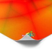 Passion tribale. affiche couleur de la race fracta (Coin)