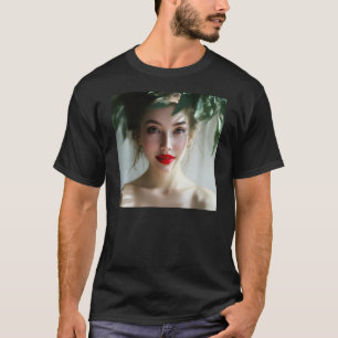 Passionate Crimson: Godin van de Dageraad Rouge T-shirt