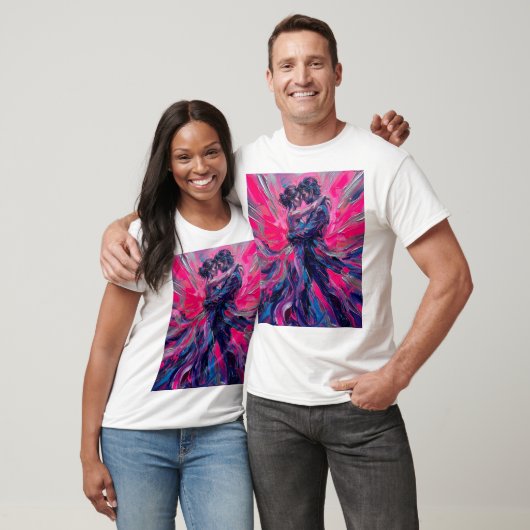 Passionate Embrace – Dance of Devotion T-shirt (Unisex)