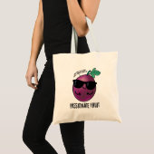 Passionate Fruit Funny Passion Fruit Pun Tote Bag (Voorkant (product))
