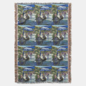 Passionate mensen die in het park spelen, NYC Deken (Voorkant Verticaal)