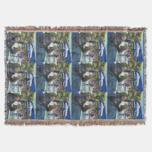 Passionate mensen die in het park spelen, NYC Deken