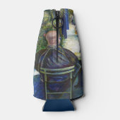 Passionate mensen die in het park spelen, NYC Flesjeskoeler (Achterkant)