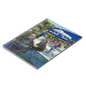 Passionate mensen die in het park spelen, NYC Notitieboek (Linkerzijde)