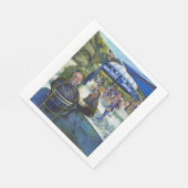 Passionate mensen die in het park spelen, NYC Servetten (Hoek)