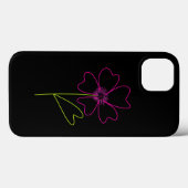 Passionate over roze bloemen Case-Mate iPhone case (Achterkant (horizontaal))