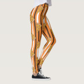 passionné de pizza 2 Leggings (Droite)