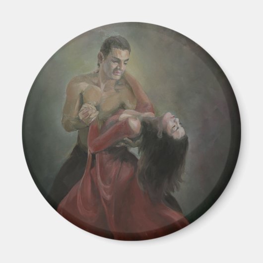 Passionné Paso Doble Magnet (Devant)