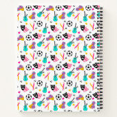 Passions in Motion: A Celebration of Creativity Notitieboek (Achterkant)