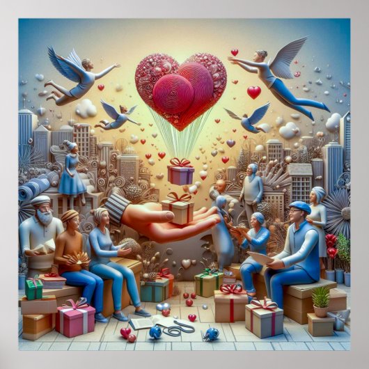 Passion's Portrait Poster (Voorkant)