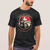 Passo Del Grimsel | Zwitserland | Motorfiets T-shirt (Voorkant)