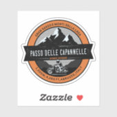    Passo delle Capannelle , Abruzzo, Italy Sticker (Vel)