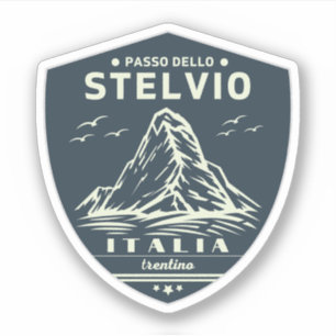 Passo dello Stelvio - Stelviopas Italiaanse Alpen Sticker