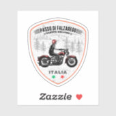 Passo di Falzarego-italiaanse bergpas Sticker (Vel)