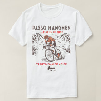 Passo Manghen Wielrennen | Alpine Uitdaging T-shirt