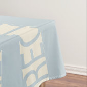 Passover 52/70" Tablecloth "RRR Blue/Cream Tafelkleed (Voorbeeld)