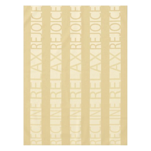 Passover 52/70" Tablecloth "RRR/Tans" Tafelkleed (Voorkant)