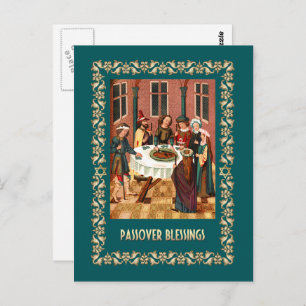 Passover Blessings.Kunstmatige Briefkaarten
