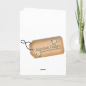 Passover Blue Star Kaart (Achterkant)