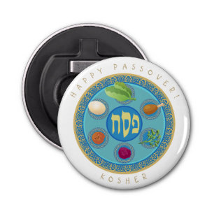 Passover Bord Kosher Pesach Button Flesopener