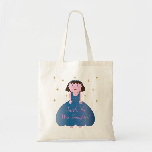 Passover Canvas tas "De Wise Daughter" (Voorkant)