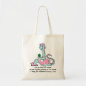 Passover Canvas tas Dipyokarpas Dinosaur (Voorkant)
